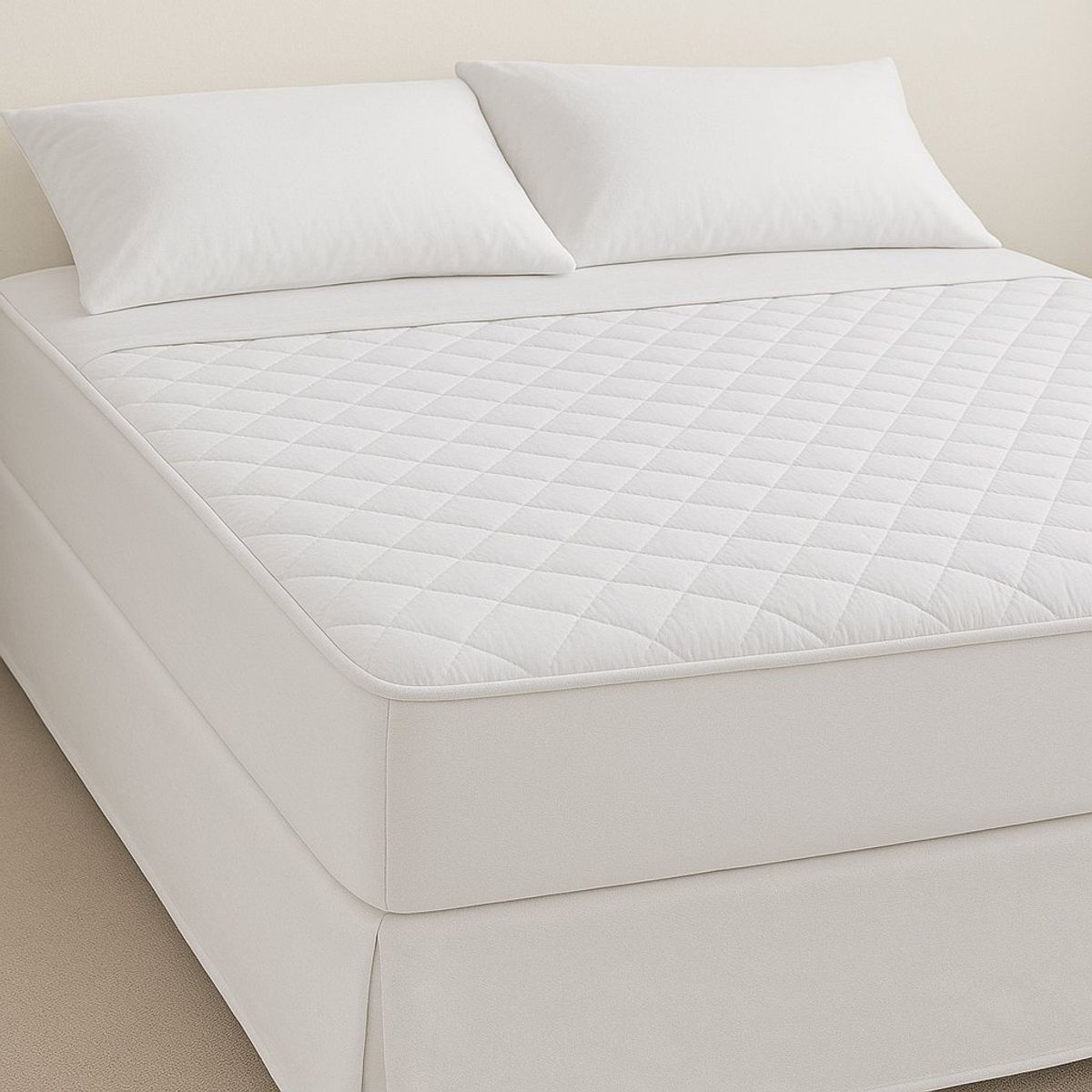 ANNGEBUT - Protector de Colchón Impermeable Liviano