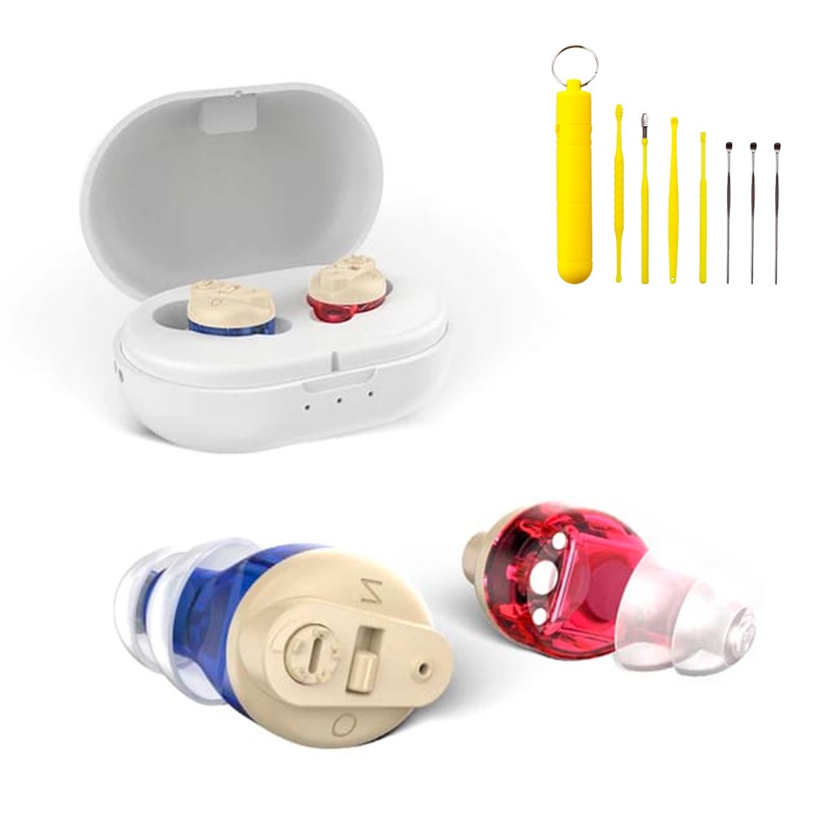 GMO - Audifonos Ortopedicos Recargables para Sordos - Sordera