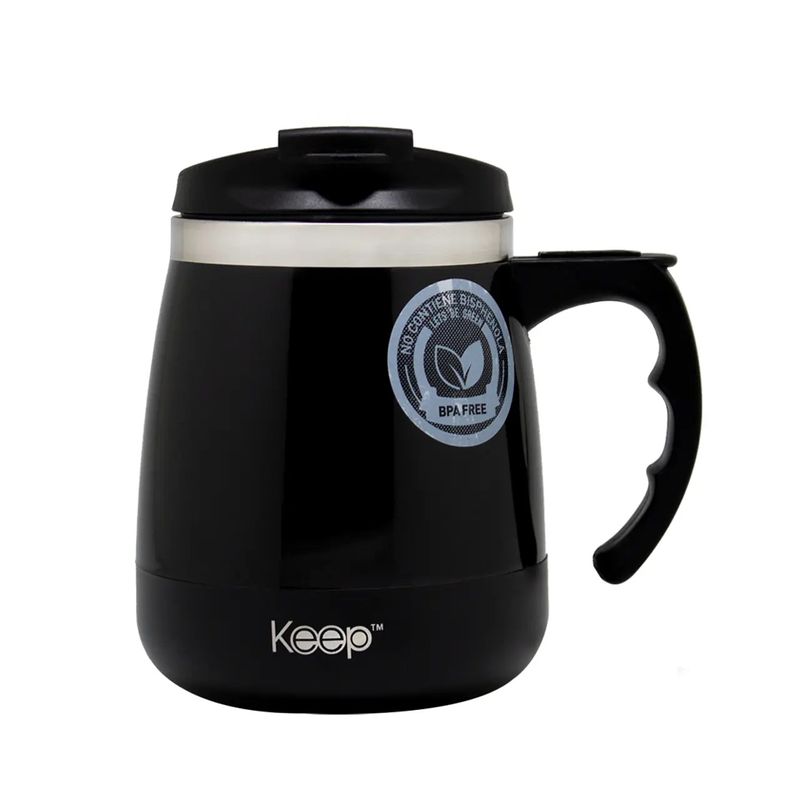 KEEP - MUG TERMO OUTDOOR 400ML KEEP COLOR NEGRO