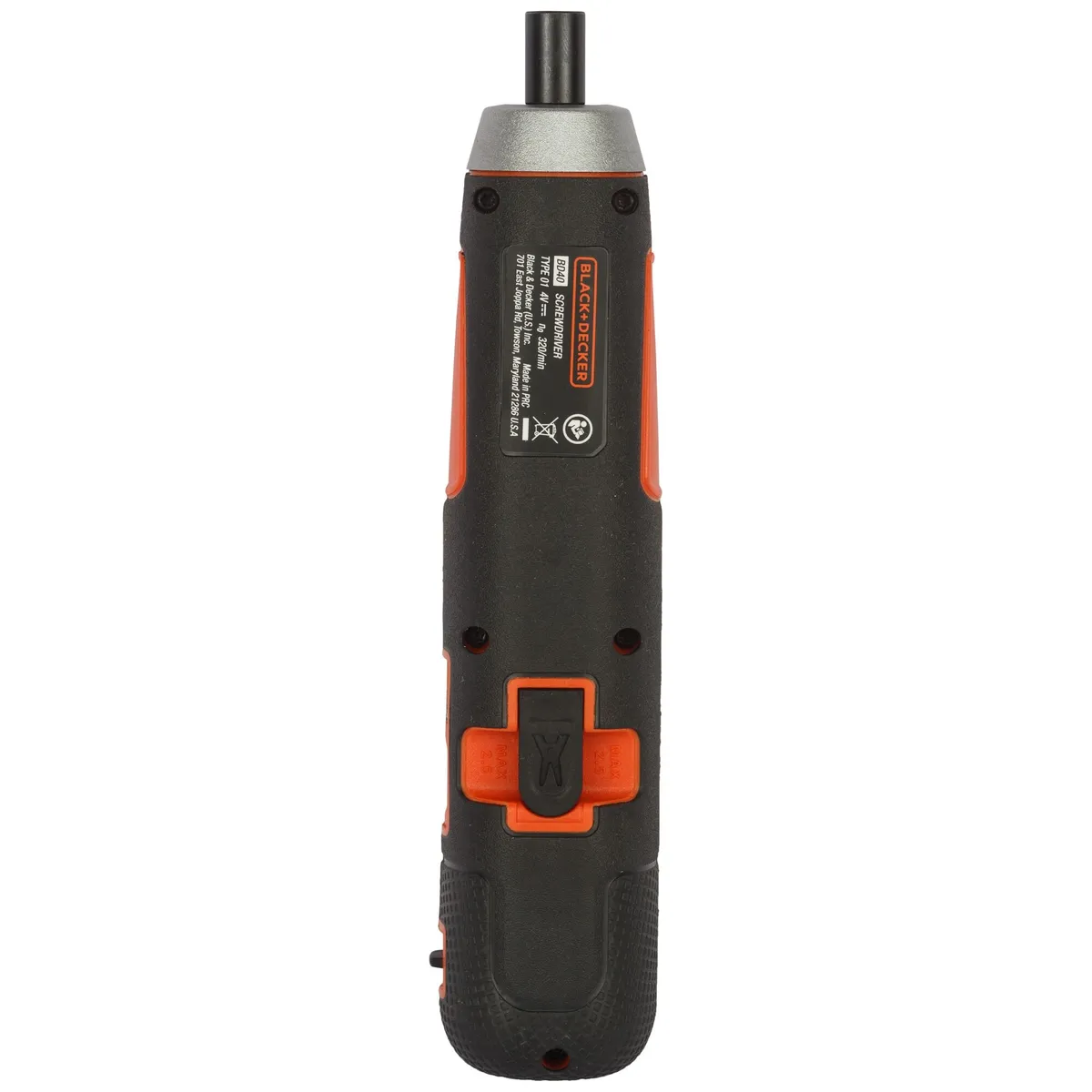 BLACK+DECKER - Atornillador Inalámbrico 6.35mm 4V + 4 Acces BLACK+DECKER