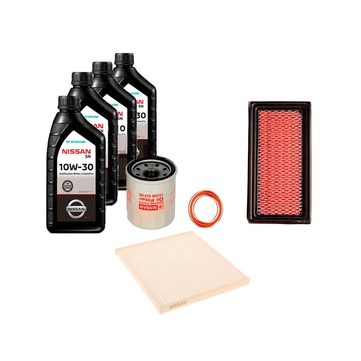 NISSAN - Kit De Filtros Y Aceite Nissan Versa Original