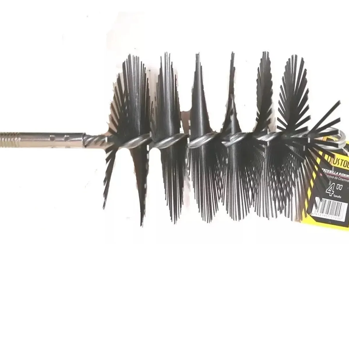 GENERICO - Hisopo Escobilla Para Chimenea para caño de 4 pulgadas DCM1259