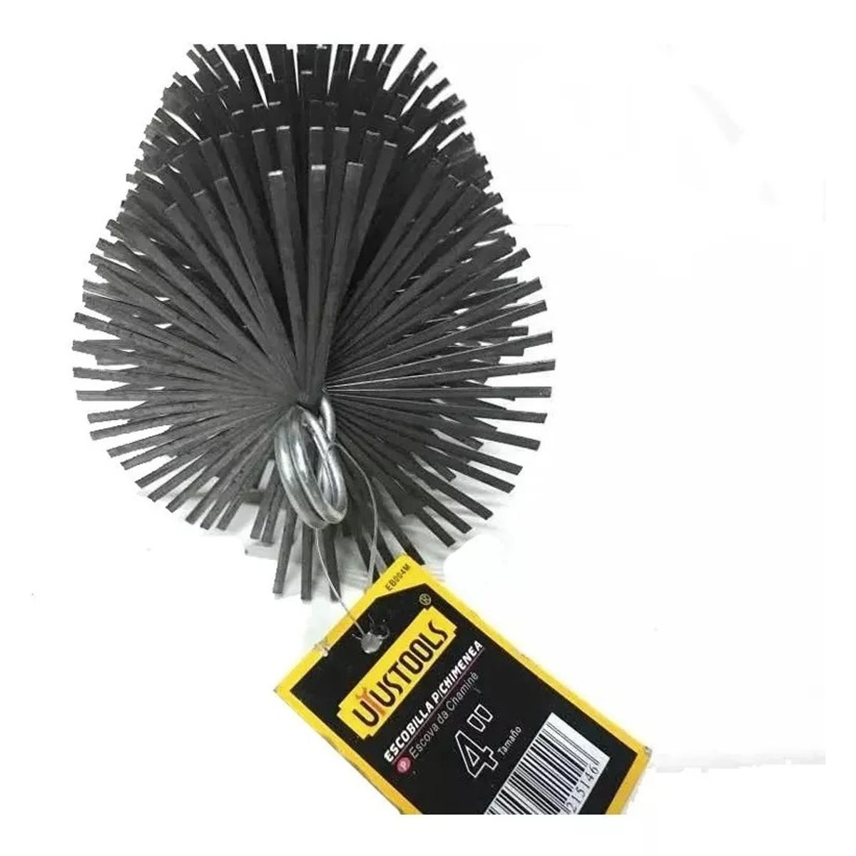 GENERICO - Hisopo Escobilla Para Chimenea para caño de 4 pulgadas DCM1259