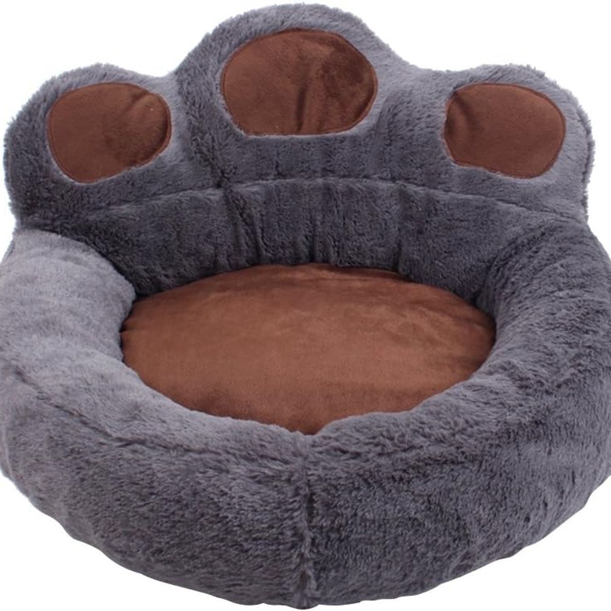 GENERICO - Cama Invierno Moderna Huella Mascota Perro Gato