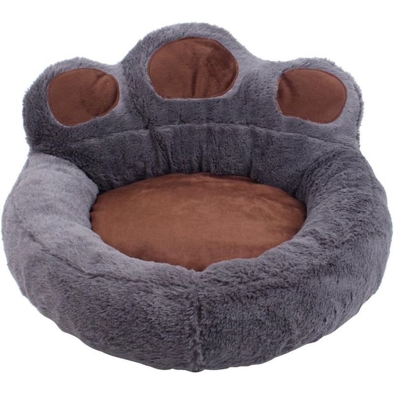 GENERICO - Cama Invierno Moderna Huella Mascota Perro Gato