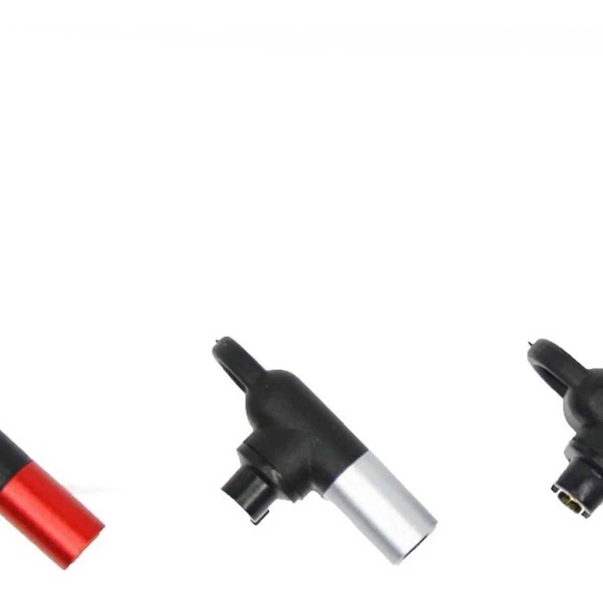 GENERICO - Adaptador Cargador Compatible Garmin Usb C Micro Ios iPhone - Rojo