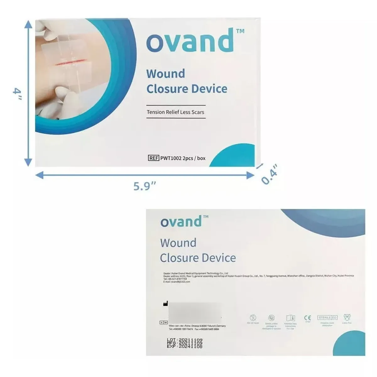 GENERICO - Sutura Adhesiva Reemplazo Puntos Para Corte Profundo 1un