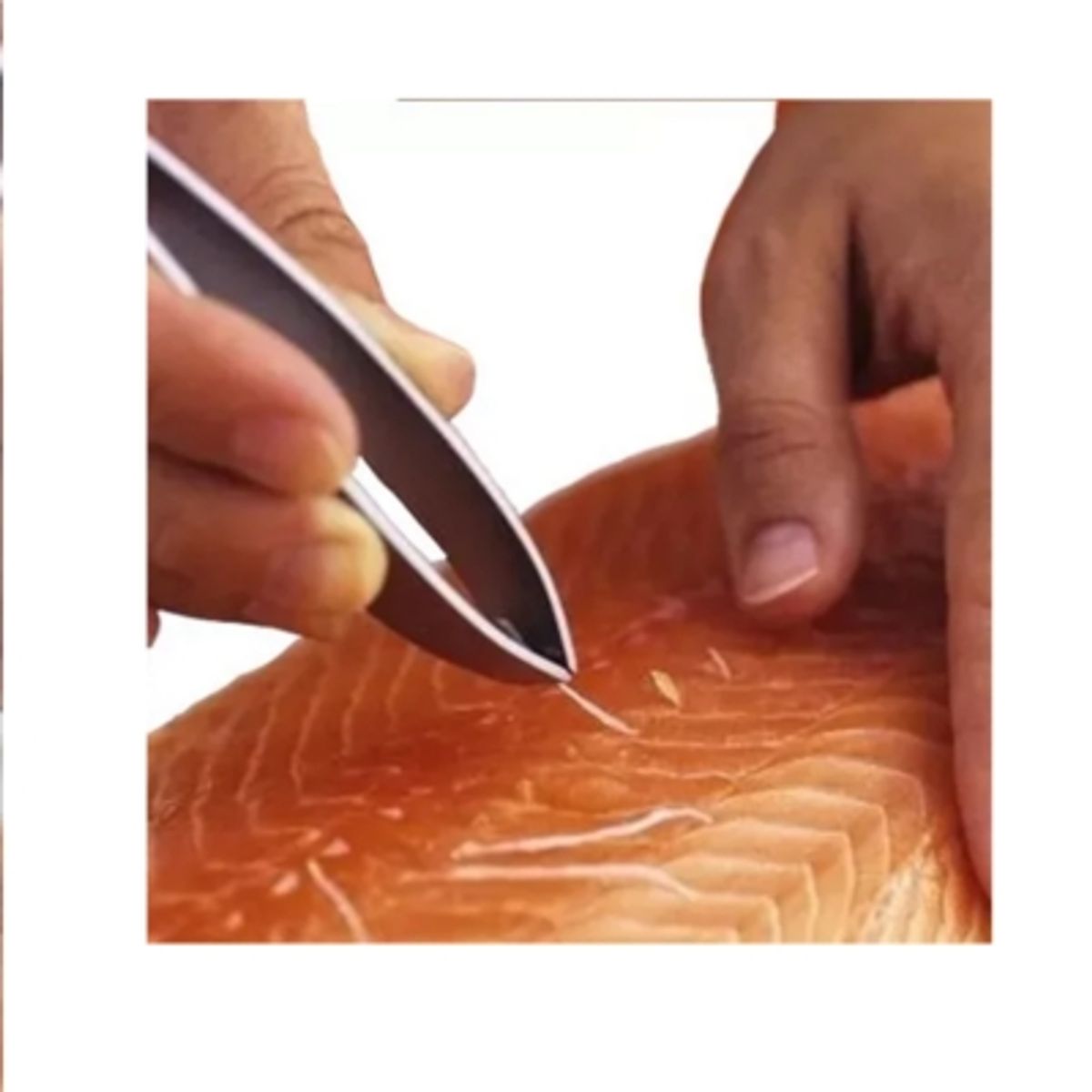 GENERICO - Pinza De Acero De Cocina Para Pescado Chef Gastronomía