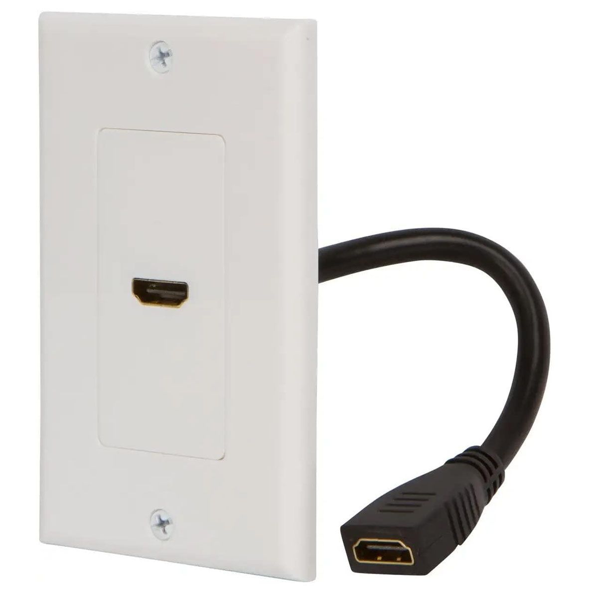 GENERICO - PLACA A MURO 1 PUERTO HDMI, V 14, H/H, 10 CMS