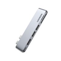 Adaptador Dual Usb-C / Hdmi + 2usb-A 3.0 + (Sd/Microsd) + Usbc Macbook Pro/Air Ugreencm380