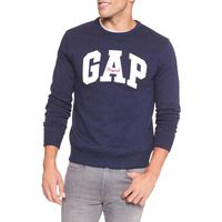 Poleron Logo Cuello Redondo Azul