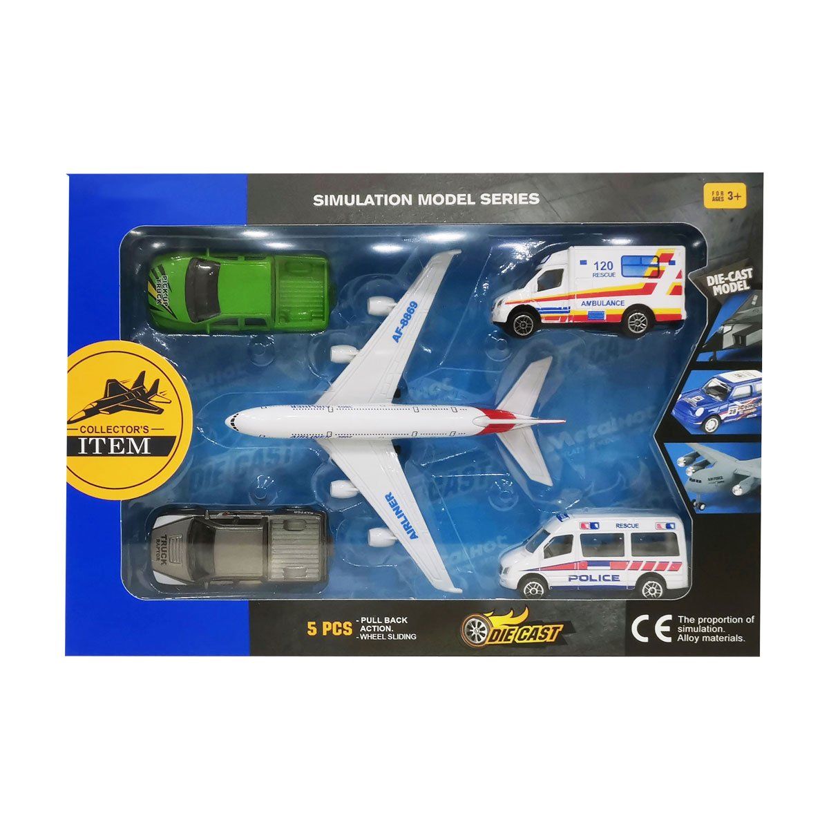 MAGNETICS - Set 5 Vehículos MAGNETICS