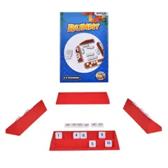 ANSALDO GAMES - Juego de mesa mini Rummy para viajes