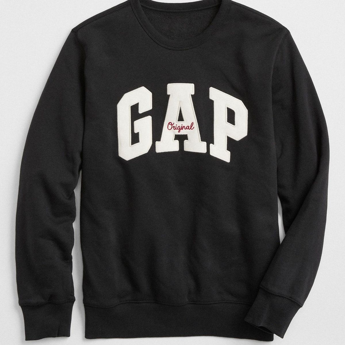 GAP - Poleron Logo Cuello Redondo Negro GAP