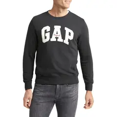 GAP - Poleron Logo Cuello Redondo Negro GAP.