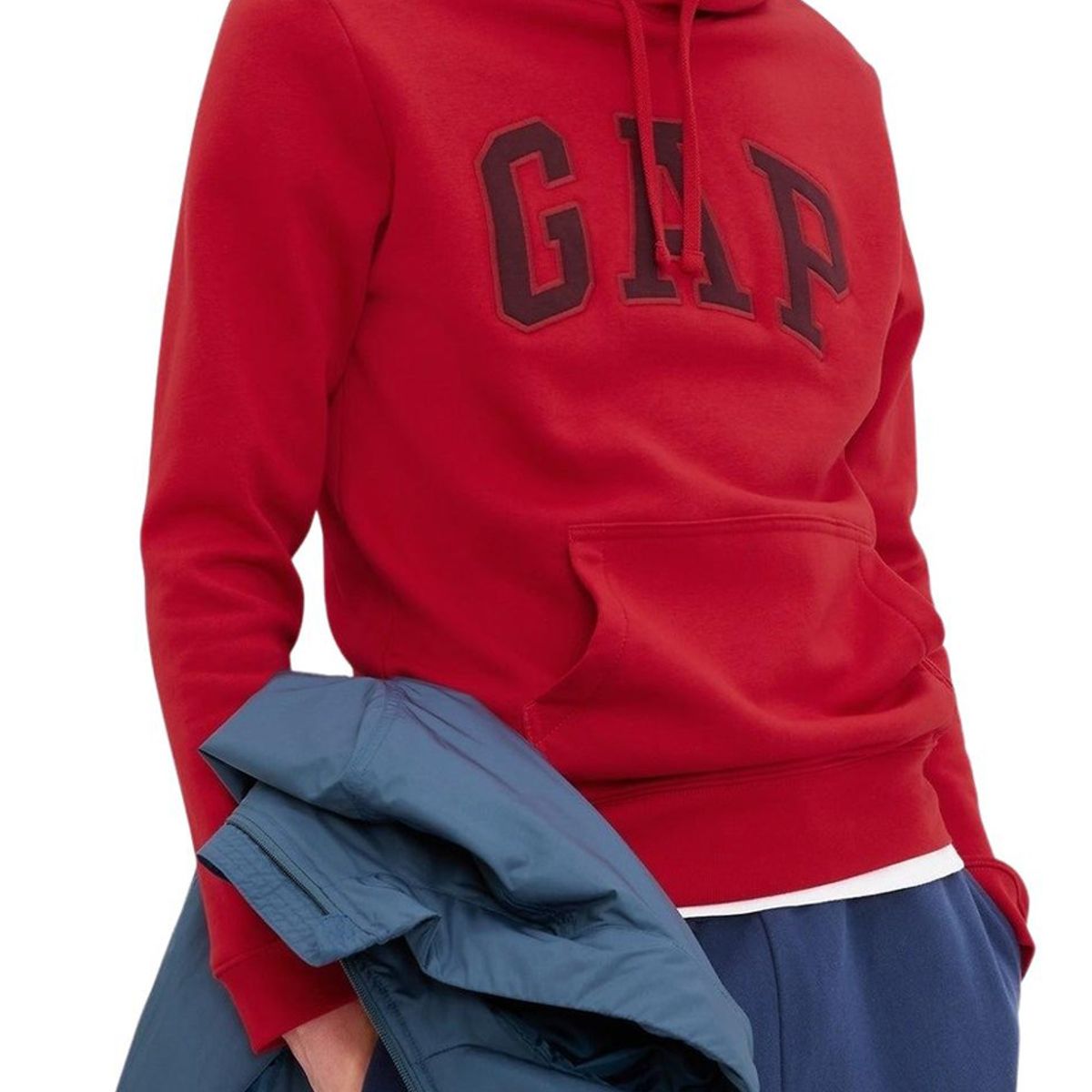 GAP - Poleron Logo Sin Cierre Rojo GAP