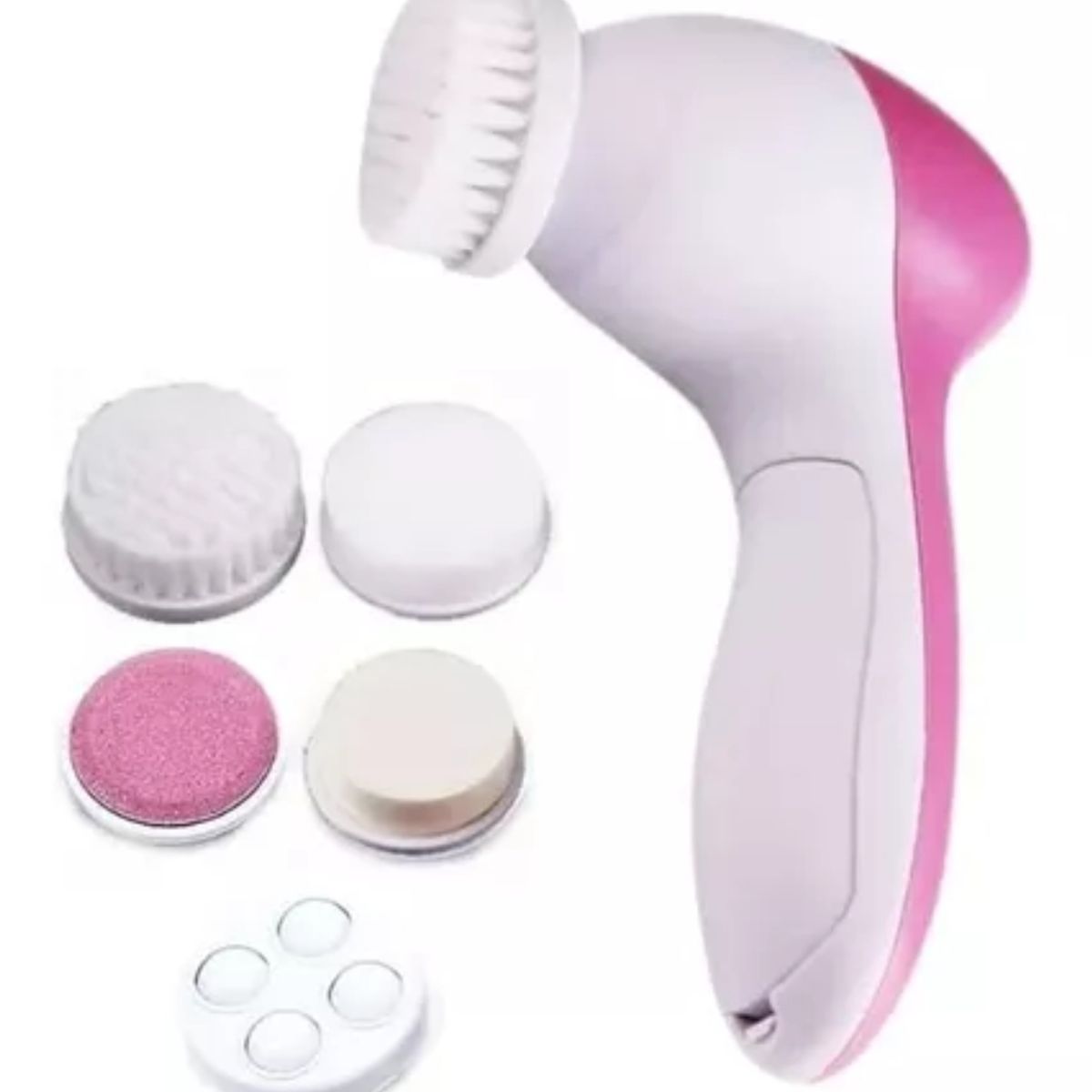 OEM - MASAJEADOR CEPILO LIMPIADOR FACIAL 5 EN 1 pilas