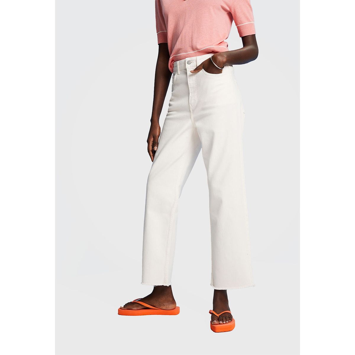 ESPRIT - Pantalón De Tiro Alto Recto Mujer Esprit ESPRIT