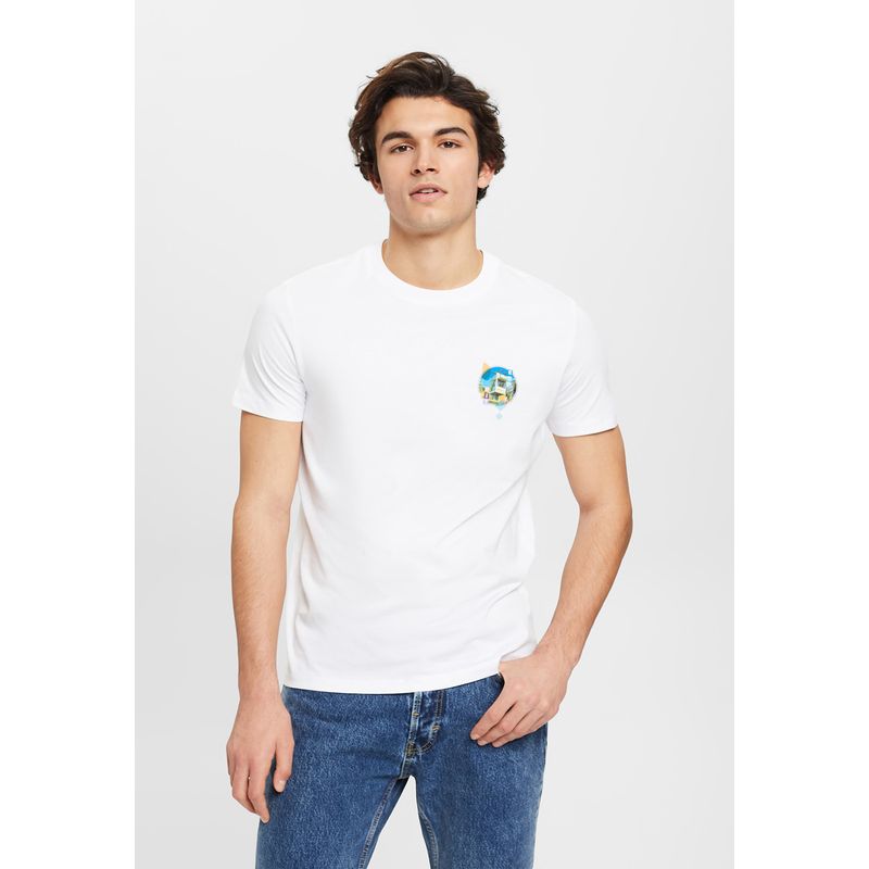 ESPRIT - Polera Basica Manga Corta Hombre Esprit ESPRIT