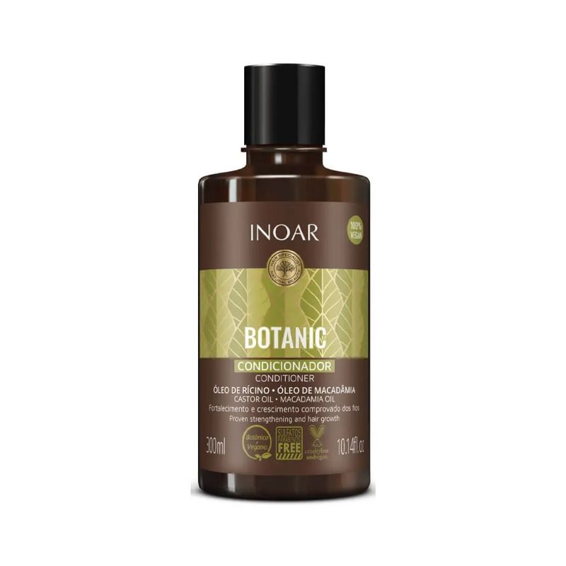 INOAR - Acondicionador INOAR Botanic Óleo de Rícino 300 ml..-