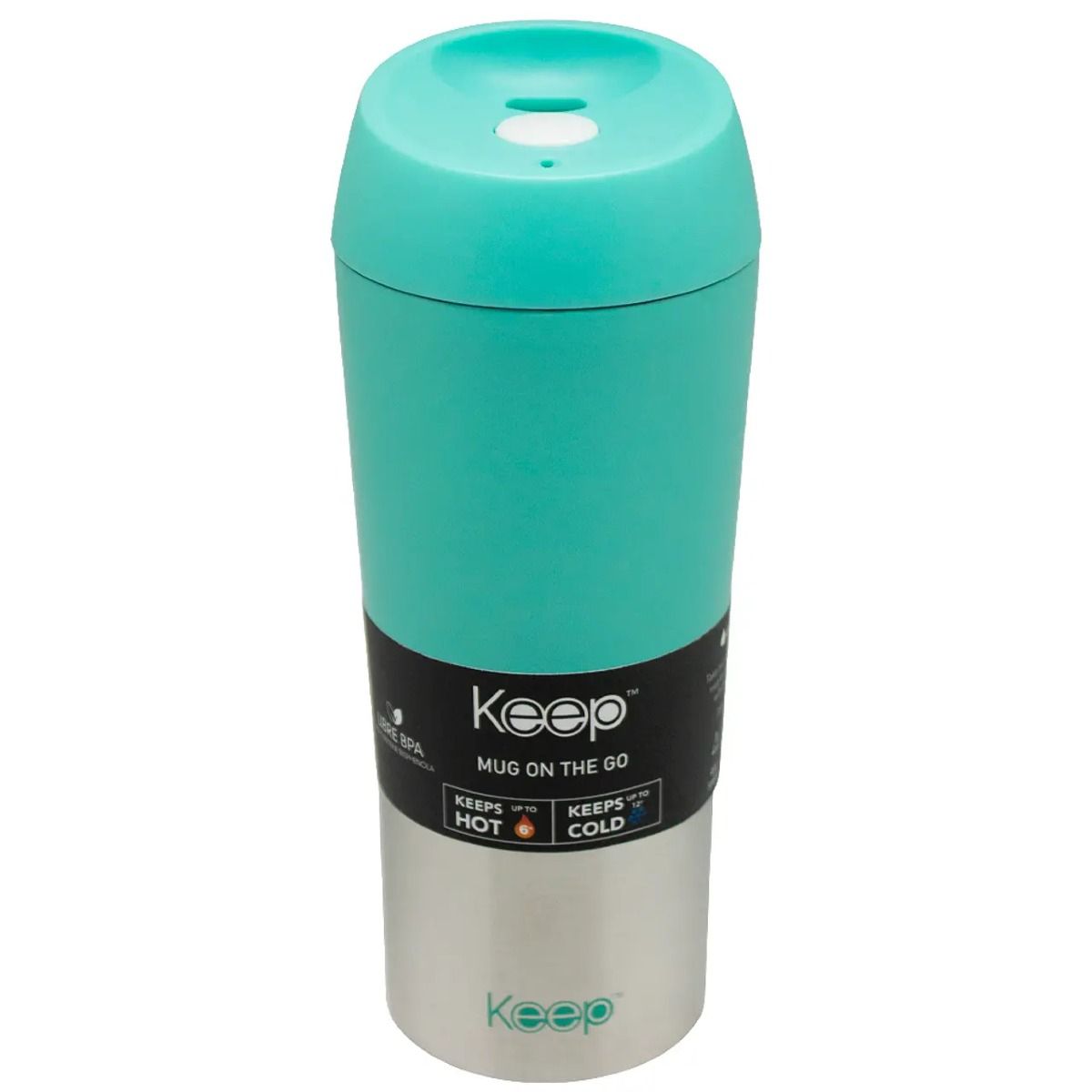 KEEP - VASO TERMICO KEEP ON THE GO 400 ML COLOR TURQUESA