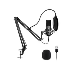 MAONO - Kit Micrófono Profesional AU-A04 USB Streamer