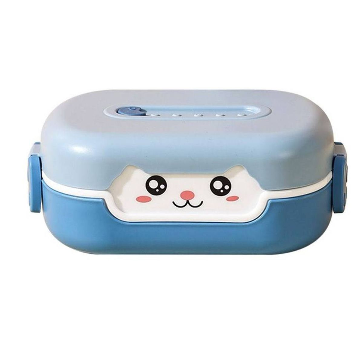 OEM - LONCHERA TAPER HERMETICO INFANTIL PARA NIÑOS AZUL