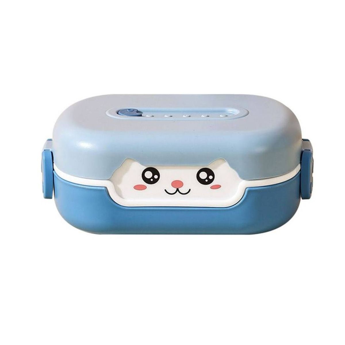 OEM - LONCHERA TAPER HERMETICO INFANTIL PARA NIÑOS AZUL