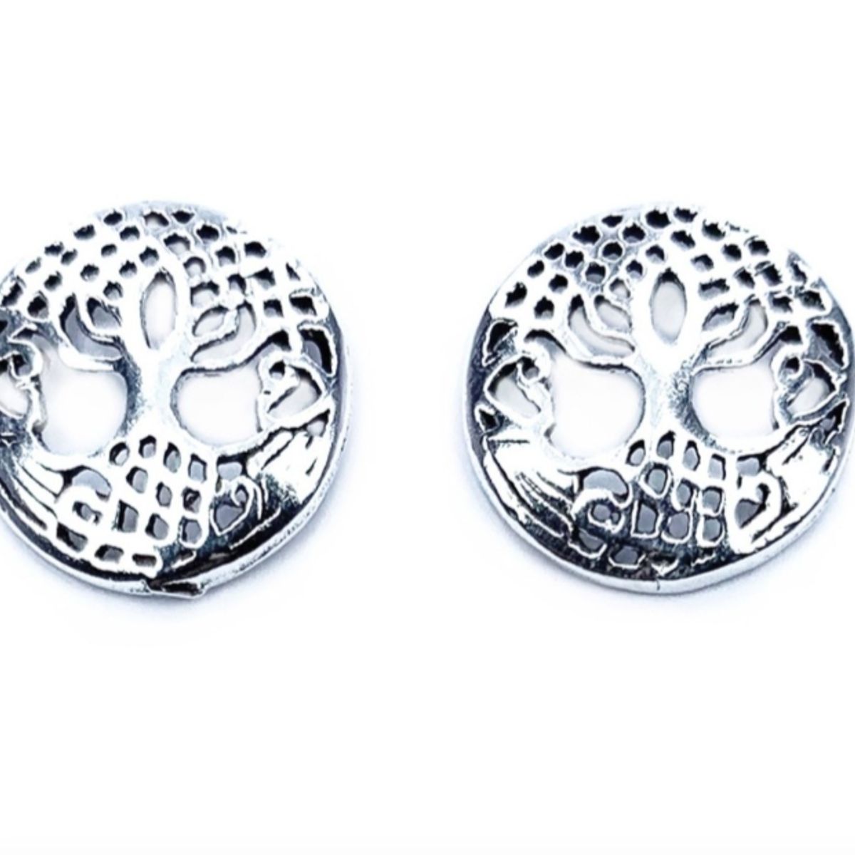 COGGIOLA - Aros Árbol de la Vida redondo 12mm Plata Fina 925