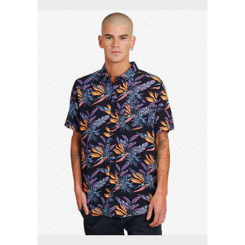 VOLCOM - Camisa Birds Of Prey Short Sleeve Shirt Multicolor