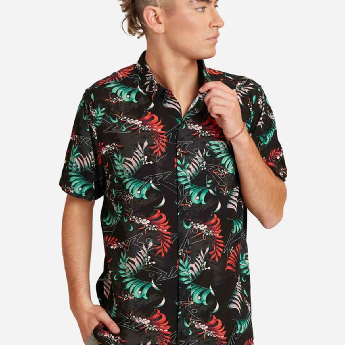 RUSTY - Camisa Rustic Rayon Multicolor