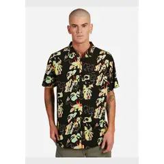 VOLCOM - Camisa Paradise Bound Short Sleeve Shirt Multicolor