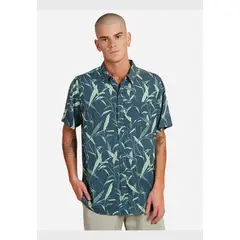 VOLCOM - Camisa Viber Visions Short Sleeve Shirt Multicolor.