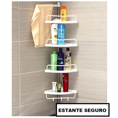 Imagen 2 del producto Esquinero Organizador De Ducha Para Baño Ajustable