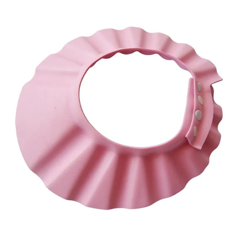 OEM - GORRO PROTECTOR DE DUCHA PARA BEBE ROSA