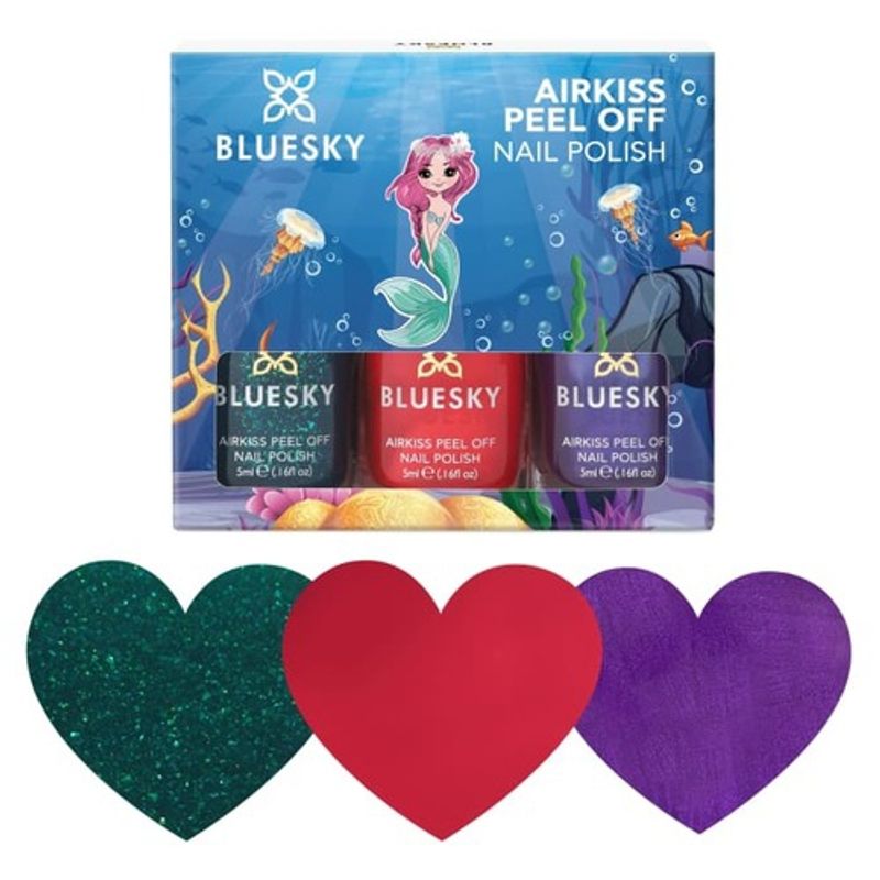 BLUESKY - Kit para Niños Airkiss - Bajo el Mar Peel Off