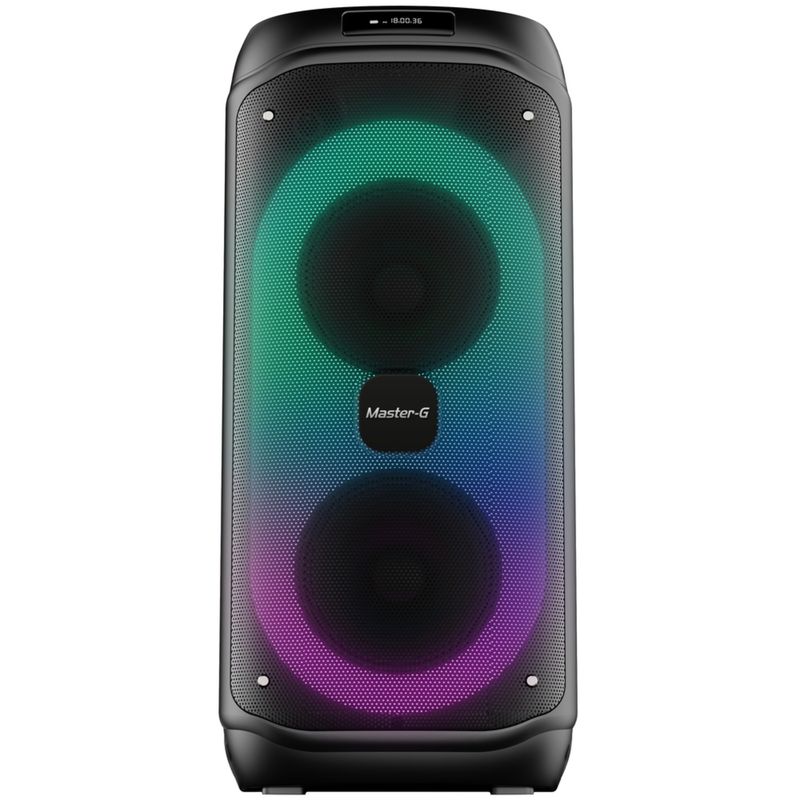 MASTER G - Parlante Karaoke Bluetooth RAPTOR 8x2 con micrófono