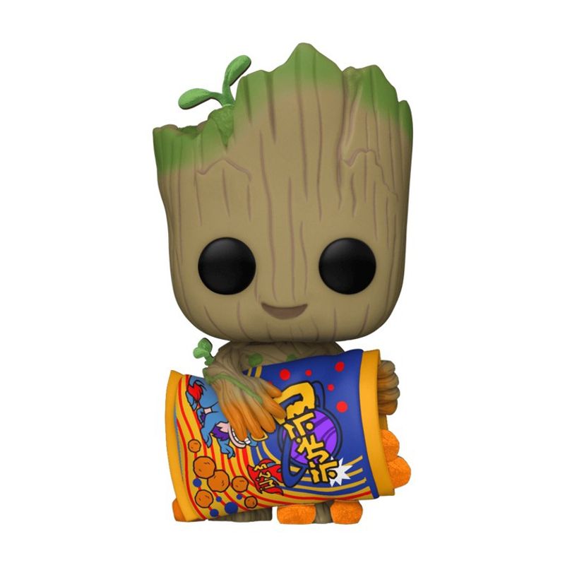 FUNKO - Funko Pop Marvel Guardianes De La Galaxia Groot 1196 Flocked