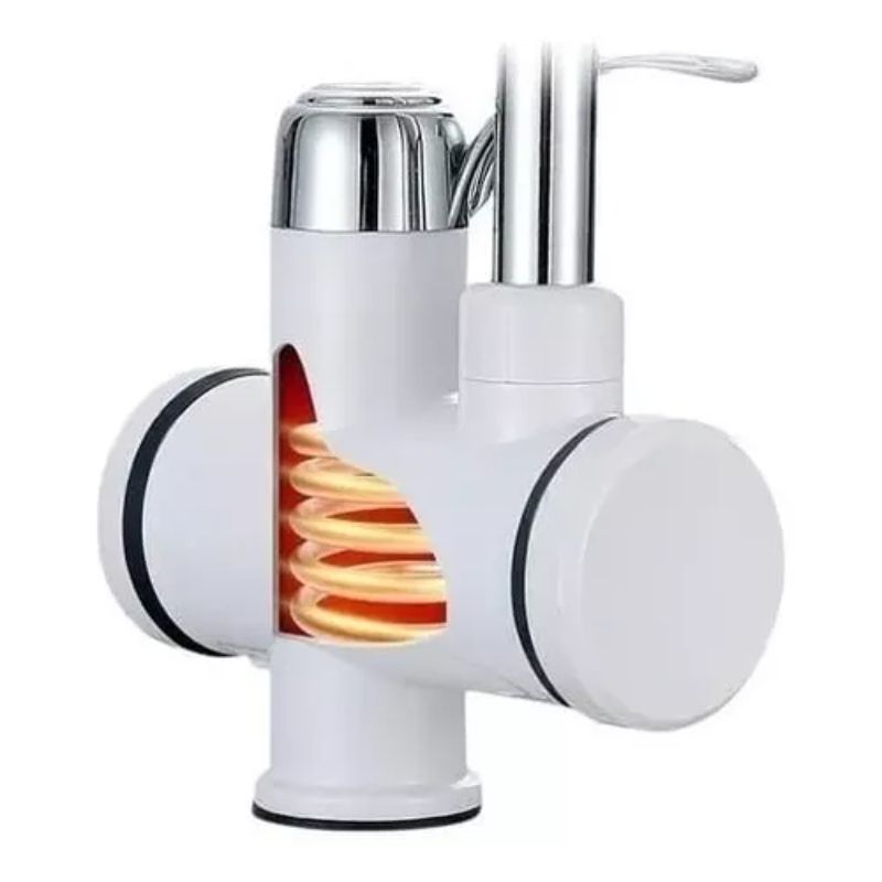 GENERICO - Llave Grifo Agua Caliente Electrica Lavaplatos