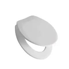 GENERICO - Tapa de Inodoro Baño WC Asiento Blanca
