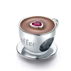 GENERICO - Charm plata - Taza de café