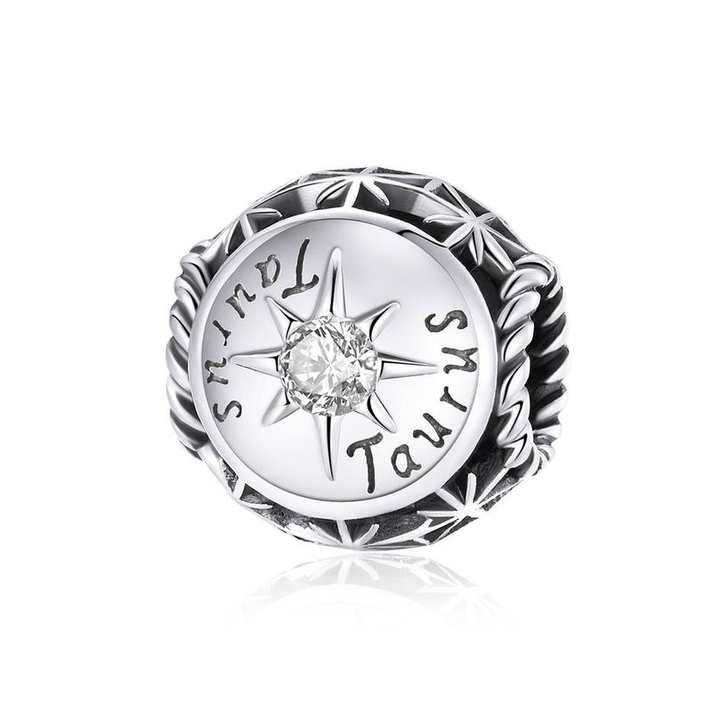 GENERICO - Charm plata - Signo del Zodiaco TAURO