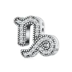 NAZ - Charm plata - signo zodiaco CAPRICORNIO