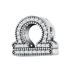 NAZ - Charm plata - signo zodiaco LIBRA