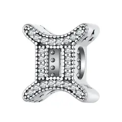 GENERICO - Charm plata - signo zodiaco GEMINIS