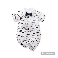 ANGO - Enterito bebe VERANO Gentleman Mustaches