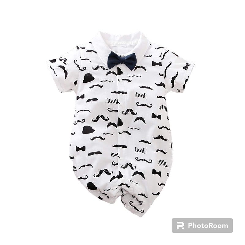 ANGO - Enterito bebe VERANO Gentleman Mustaches