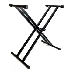 ESHOPANGIE - Atril Teclado Doble Barra Ajustable De 7 Niveles Metalico