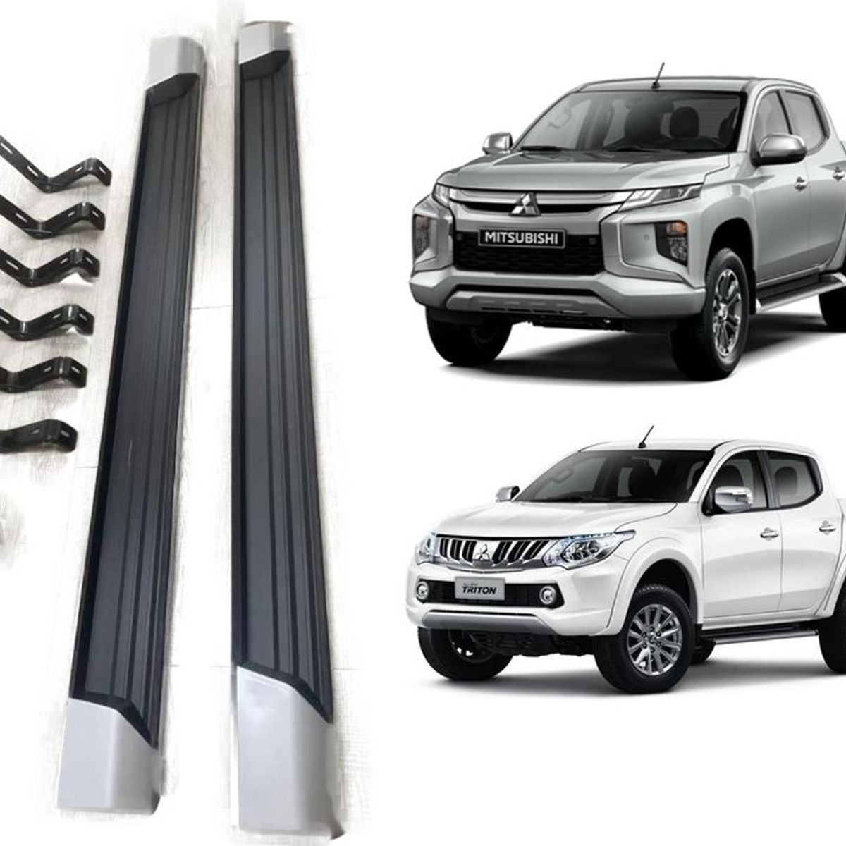 MITSUBISHI - Pisaderas OEM Aluminio Mitsubishi L200 2016-2023