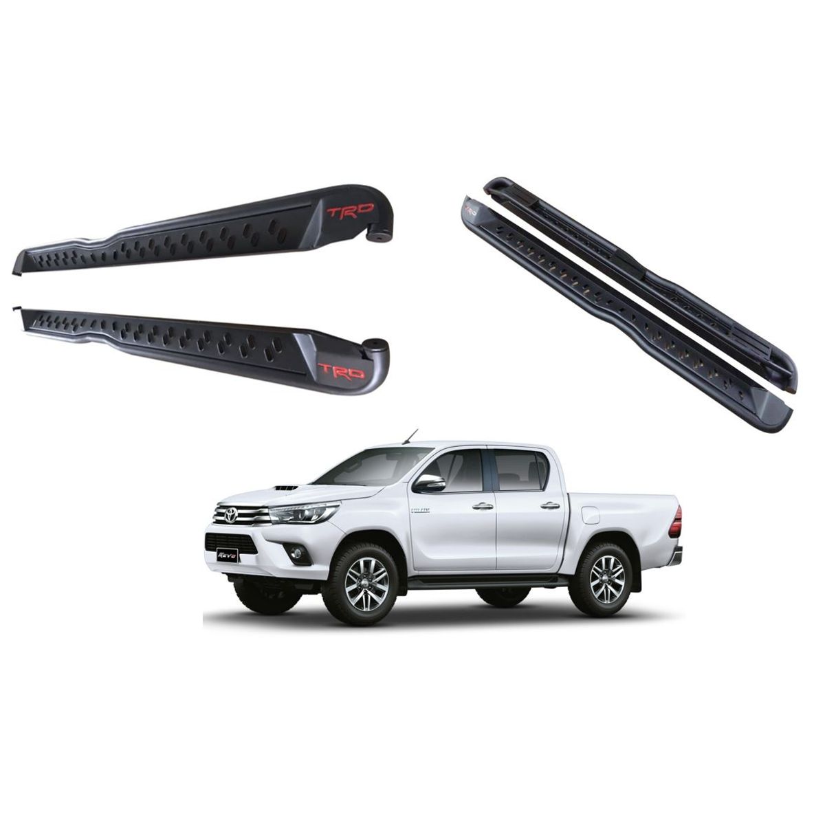 TOYOTA - Pisaderas TRD Toyota Hilux Revo 2016-2025
